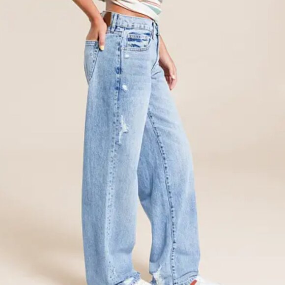 Hidden Denim Alyx Low Slung Baggy Jean, Size 24 - Picture 2 of 9